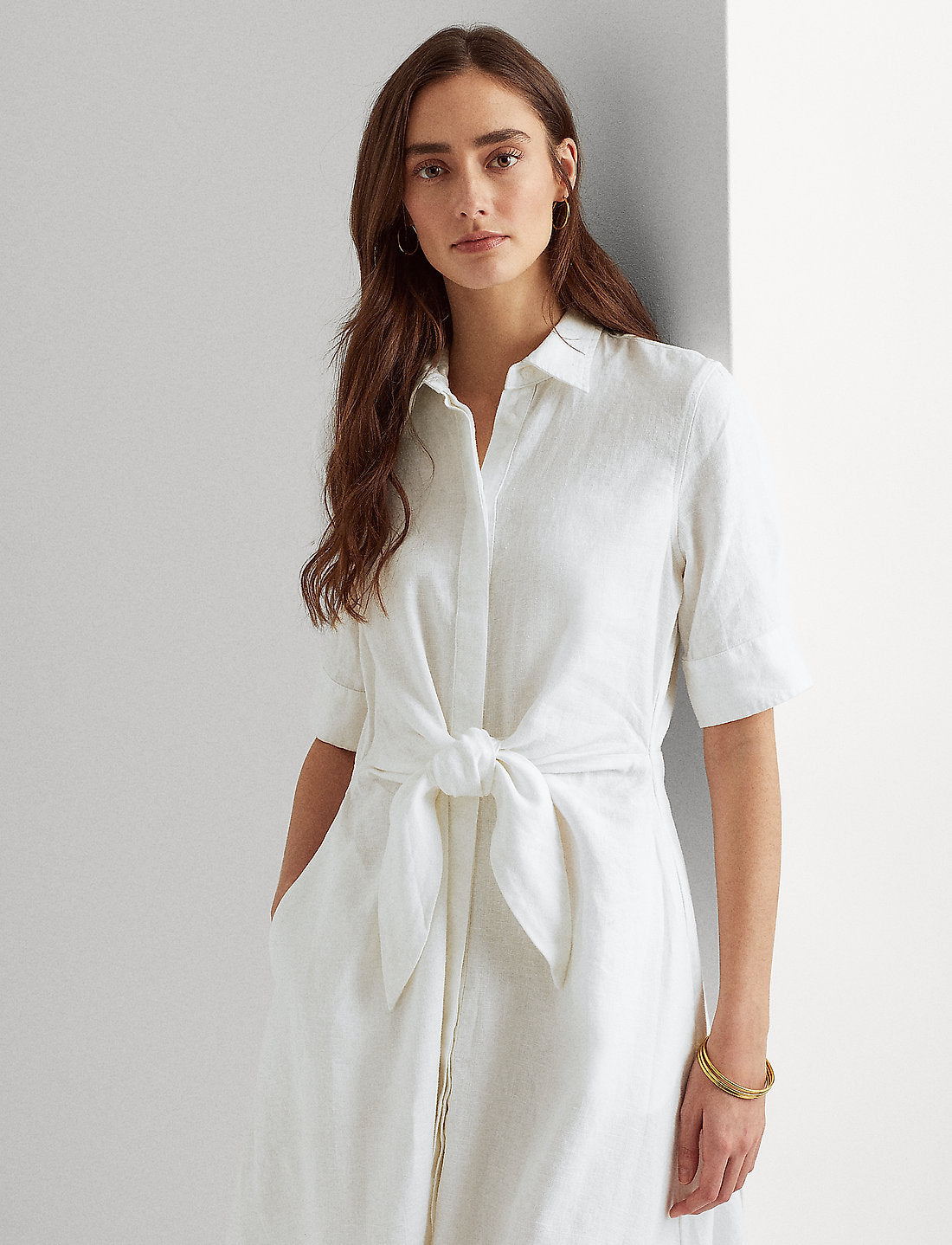 Linen Shirtdress