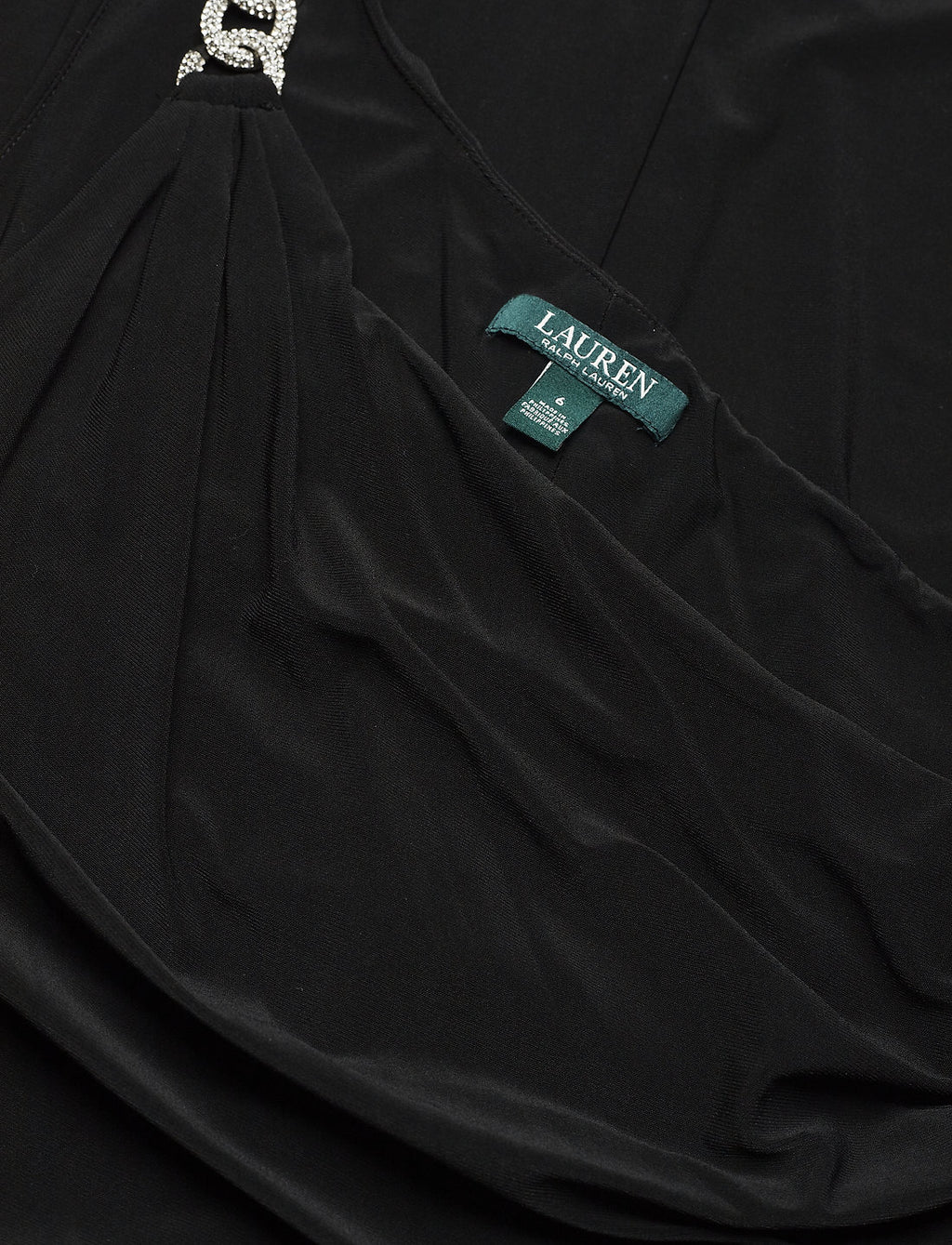 Jersey One-Shoulder Gown